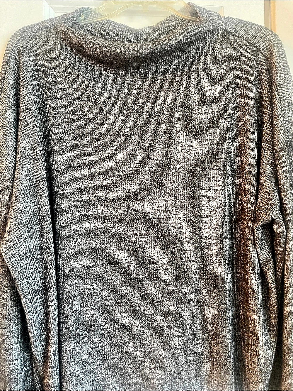 J.Jill Long Sleeve Top in Black & Gray XXL Like New - Picture 1 of 8